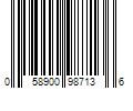 Barcode Image for UPC code 058900987136