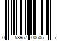 Barcode Image for UPC code 058957006057