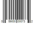 Barcode Image for UPC code 059000000732