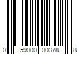 Barcode Image for UPC code 059000003788