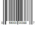 Barcode Image for UPC code 059000003887