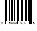 Barcode Image for UPC code 059000007175