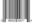 Barcode Image for UPC code 059000008714