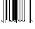 Barcode Image for UPC code 059066000073