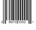 Barcode Image for UPC code 059070000021