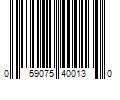 Barcode Image for UPC code 059075400130