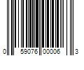 Barcode Image for UPC code 059076000063