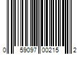 Barcode Image for UPC code 059097002152