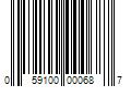 Barcode Image for UPC code 059100000687