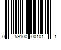 Barcode Image for UPC code 059100001011