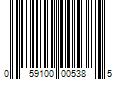 Barcode Image for UPC code 059100005385