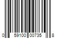 Barcode Image for UPC code 059100007358