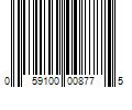 Barcode Image for UPC code 059100008775