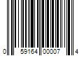 Barcode Image for UPC code 059164000074