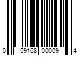 Barcode Image for UPC code 059168000094