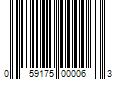 Barcode Image for UPC code 059175000063