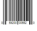 Barcode Image for UPC code 059200005520