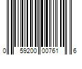 Barcode Image for UPC code 059200007616