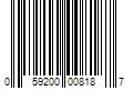 Barcode Image for UPC code 059200008187