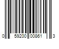 Barcode Image for UPC code 059200008613