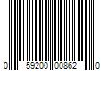 Barcode Image for UPC code 059200008620