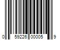 Barcode Image for UPC code 059226000059