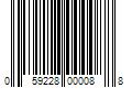 Barcode Image for UPC code 059228000088