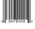 Barcode Image for UPC code 059247000052