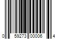 Barcode Image for UPC code 059273000064