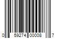 Barcode Image for UPC code 059274000087