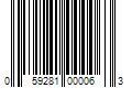 Barcode Image for UPC code 059281000063