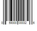 Barcode Image for UPC code 059300000326