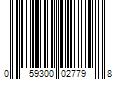 Barcode Image for UPC code 059300027798. Product Name: 