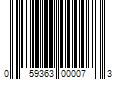 Barcode Image for UPC code 059363000073