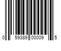 Barcode Image for UPC code 059389000095