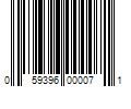 Barcode Image for UPC code 059396000071