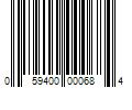 Barcode Image for UPC code 059400000684