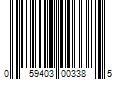 Barcode Image for UPC code 059403003385