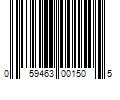 Barcode Image for UPC code 059463001505