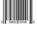 Barcode Image for UPC code 059500000065