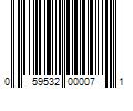 Barcode Image for UPC code 059532000071