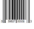 Barcode Image for UPC code 059537000083