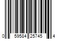 Barcode Image for UPC code 059584257454