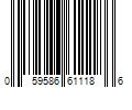 Barcode Image for UPC code 059586611186