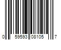 Barcode Image for UPC code 059593081057