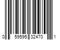 Barcode Image for UPC code 059595324701