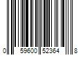 Barcode Image for UPC code 059600523648