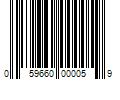 Barcode Image for UPC code 059660000059