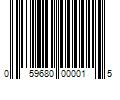 Barcode Image for UPC code 059680000015