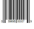 Barcode Image for UPC code 059695000079